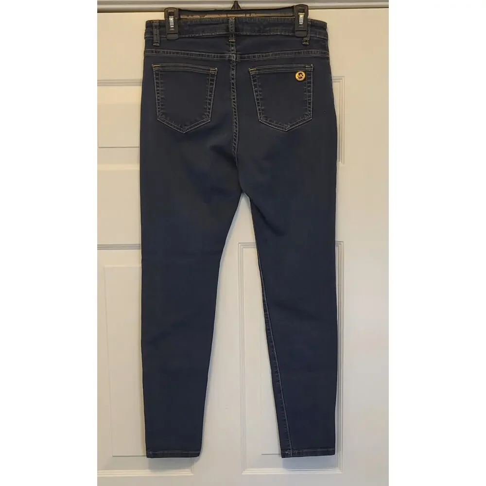 Michael Kors Women’s Denim Izzy Skinny Jeans Size 10 Mid Rise Stretch Classic